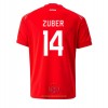 Maglia ufficiale Svizzera Steven Zuber 14 Casa Mondiali 2022 per Uomo